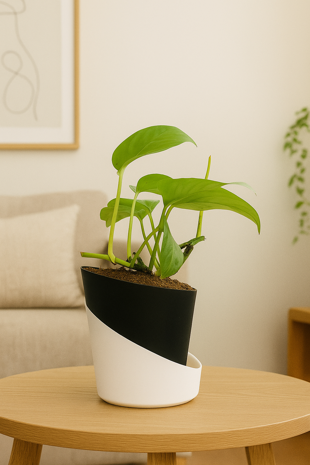 Money Plant with Atlantis Self-Watering Pot