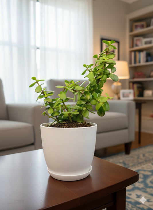 Jade Plant: Lucky Plant With Everyday Pot